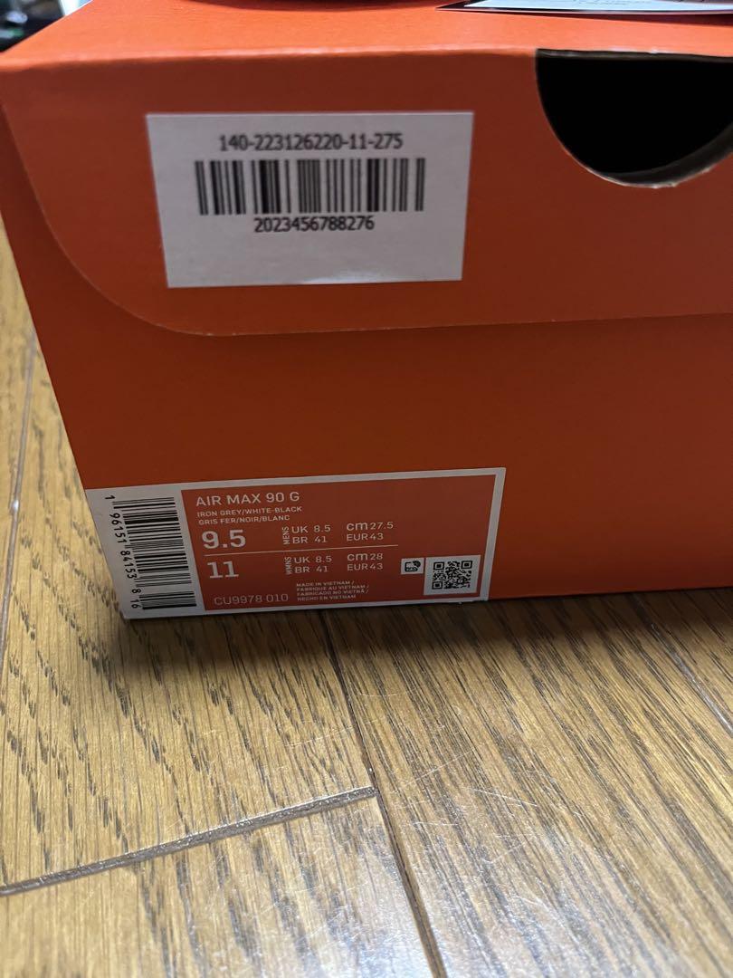 NIKE air max 90 G 27.5 ゴルフシューズ