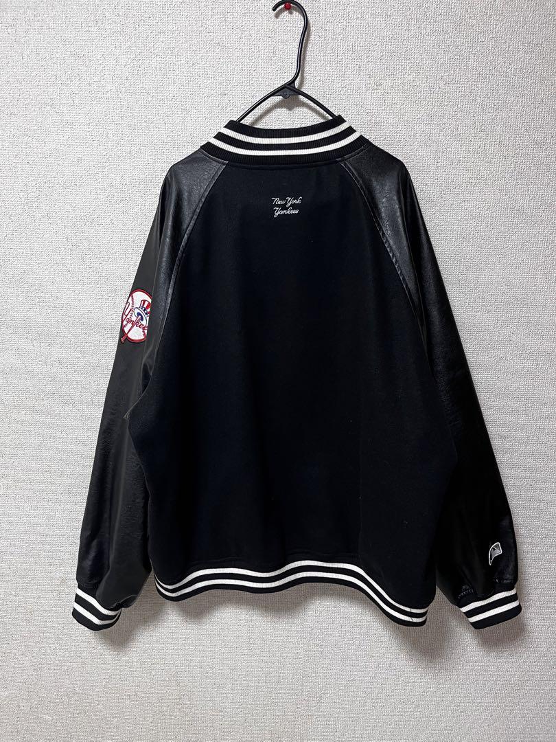 Perushu×MLB】オーバーサイズスタジャンL
