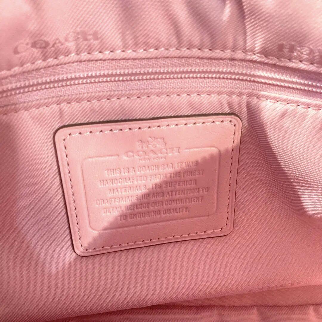 s1578 COACH ショルダーバッグ ピンク レザー コーチ s1578 COACH ショルダーバッグ ピンク レザー コーチ - メルカリ