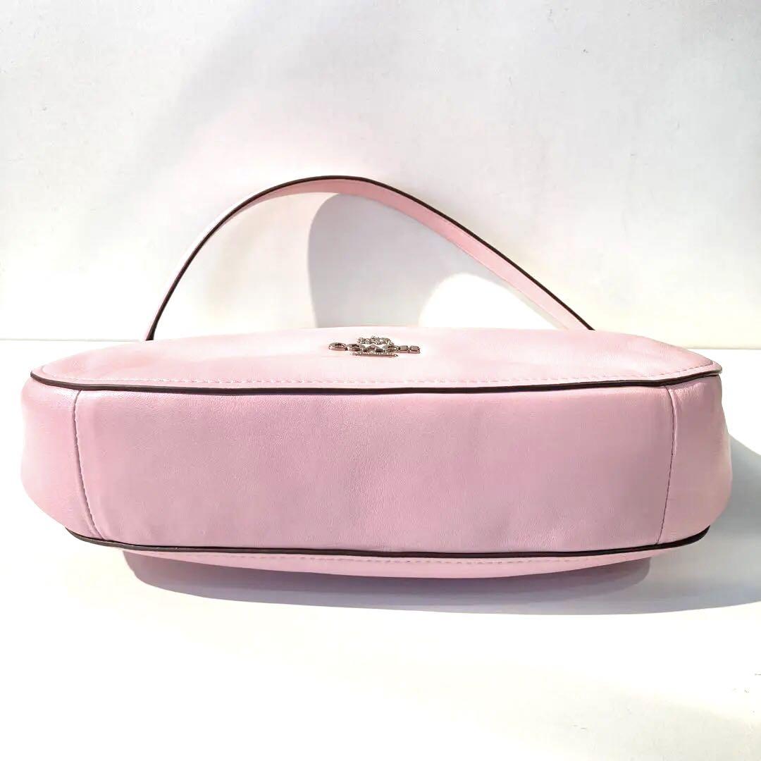 s1578 COACH ショルダーバッグ ピンク レザー コーチ s1578 COACH ショルダーバッグ ピンク レザー コーチ - メルカリ