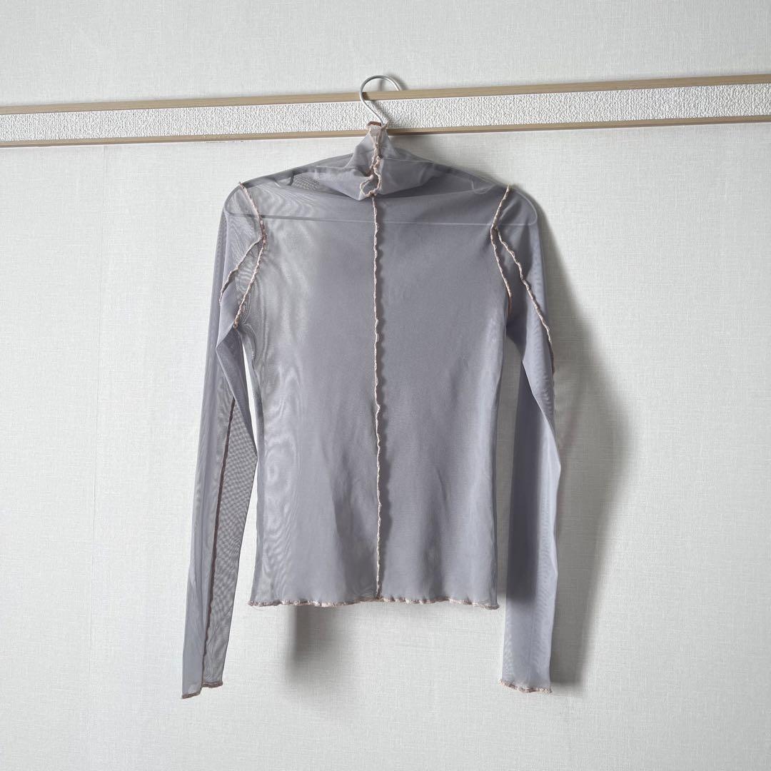 LITMUS seasonal シアートップ グレー