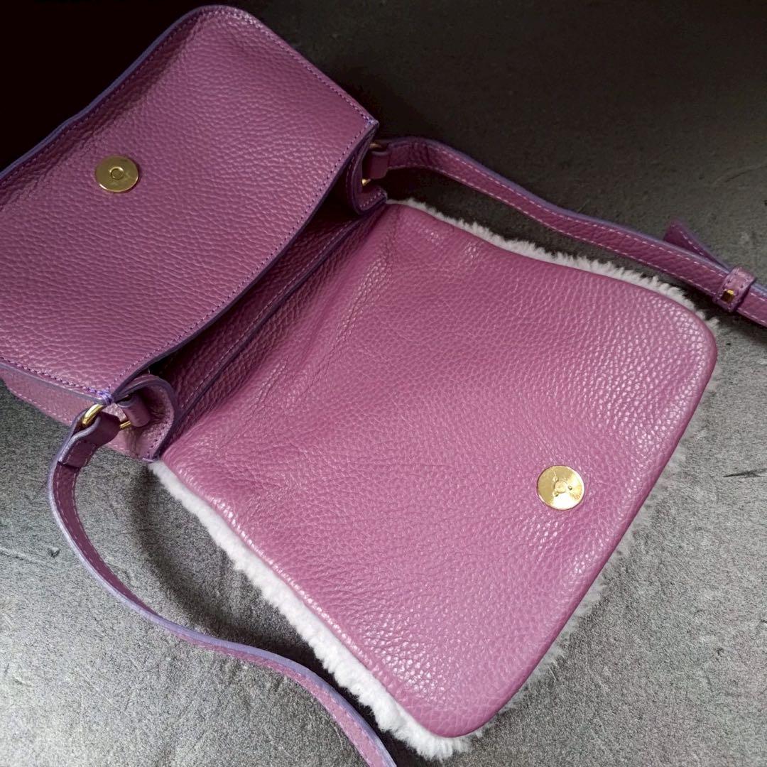IACUCCI イアクッチ　バッグ　ショルダー　パープル　イタリア