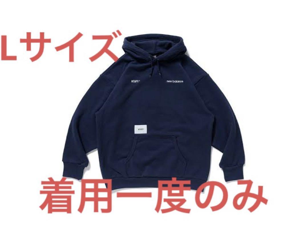 wtaps ニューバランス　コラボパーカー　ネイビーLサイズ