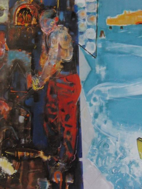 佐藤泰生、【ベニス『水と焔』】、希少な額装用画集より、新品