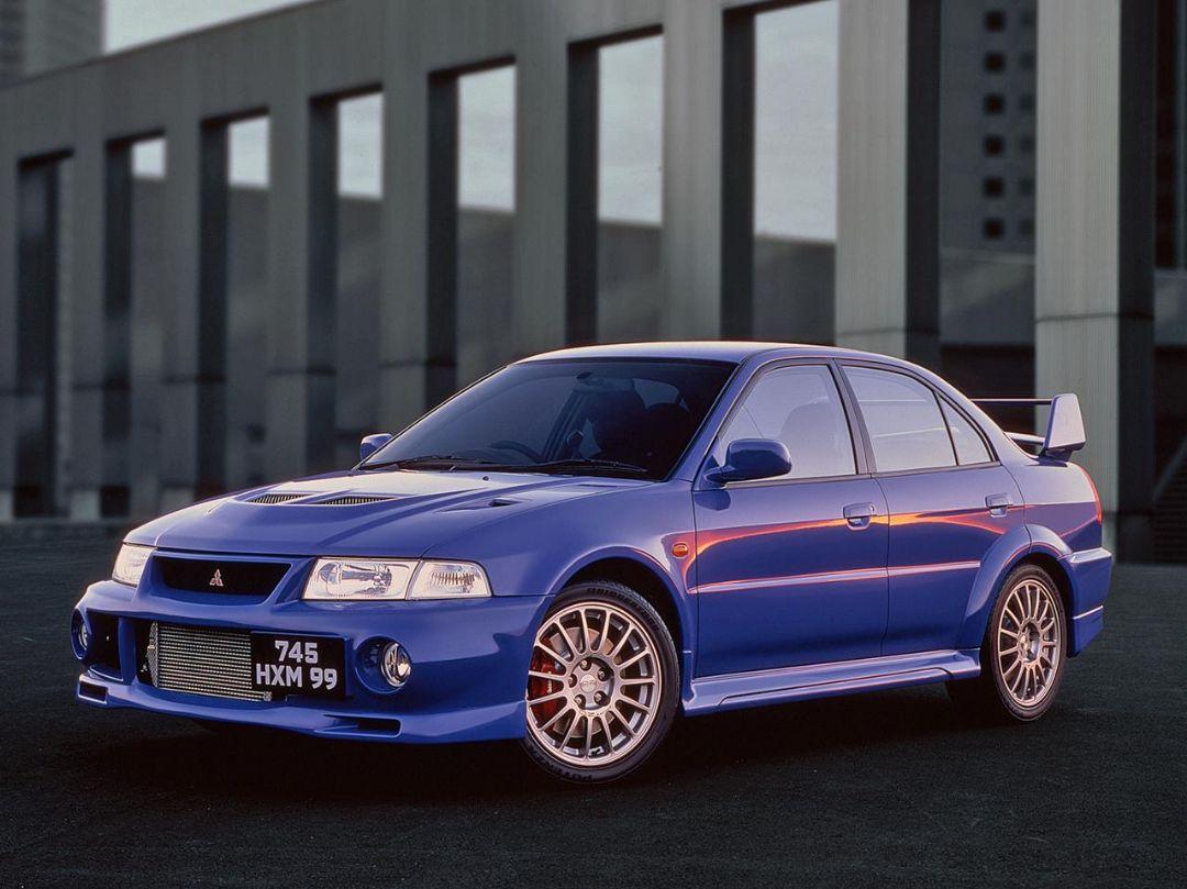 Mitsubishi ランサーエボリューション6 1/43 青紫