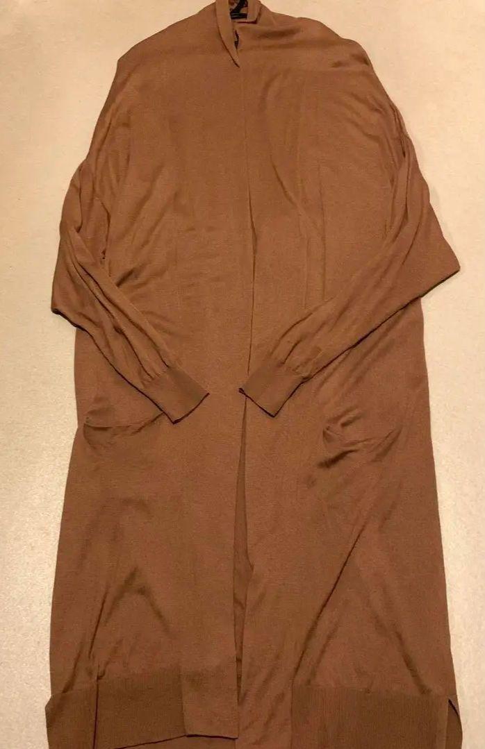 新品・未使用】UNTITLED ロングニットカーディガン カシミヤ混