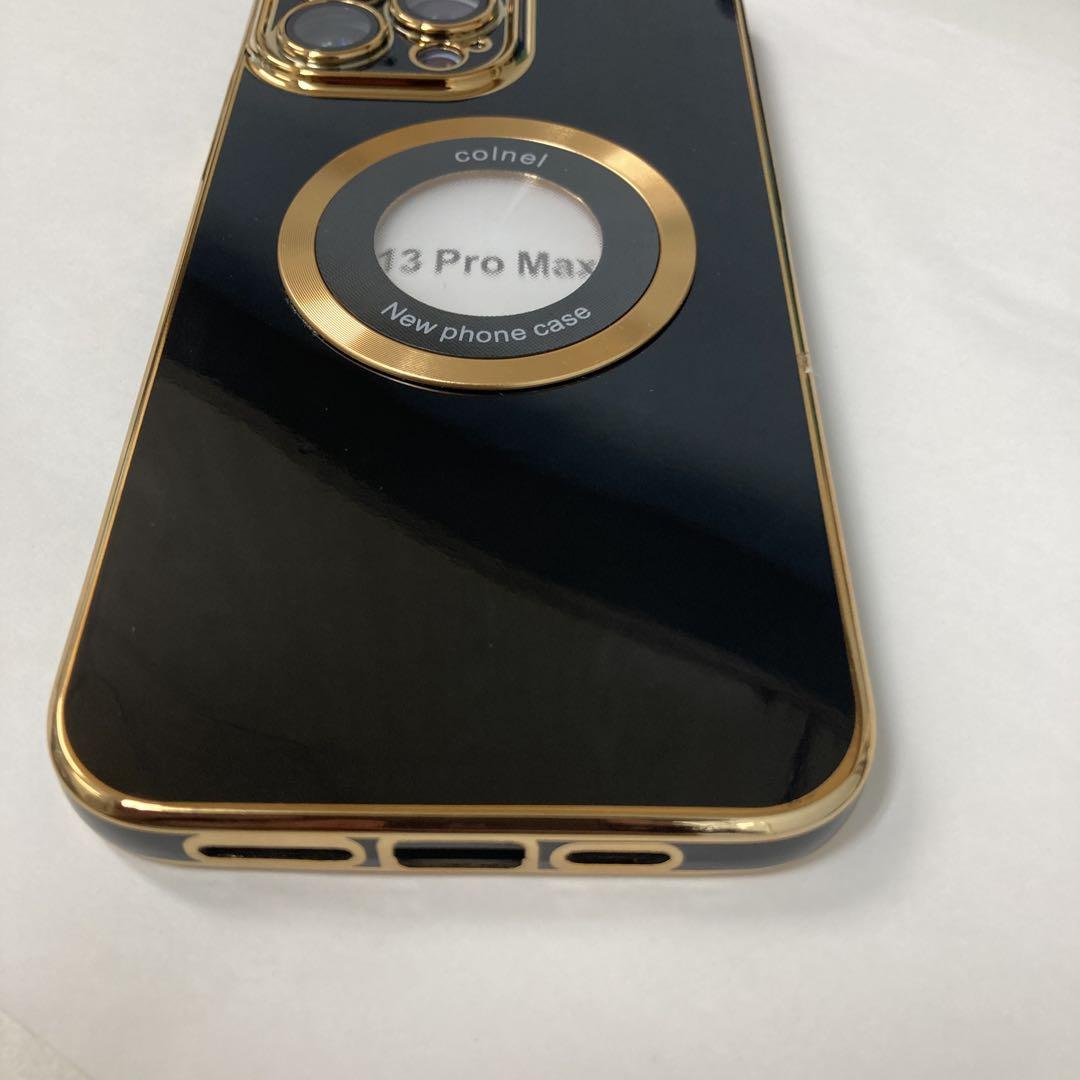 84)iPhone13ProMax用 ロゴが見えるデザインソフトケース