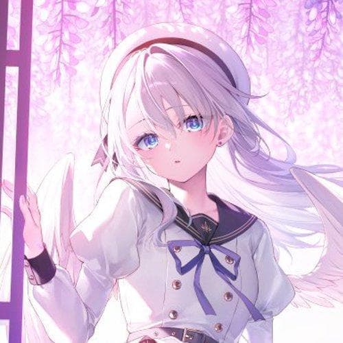 遠坂あさぎ　藤の花　B2タペストリー 未開封