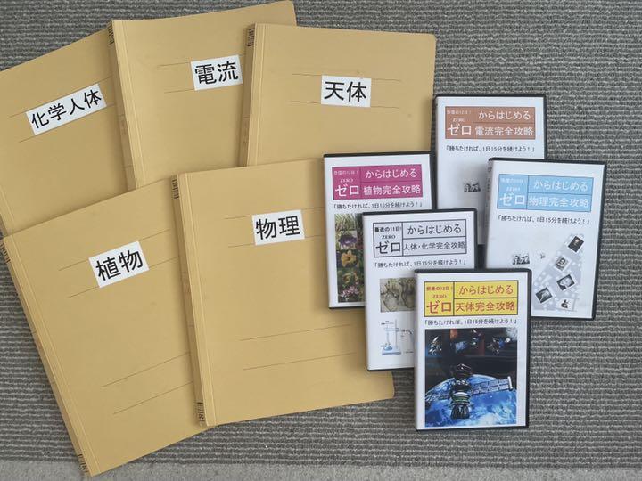 中学受験用ゼロからはじめるDVDセット