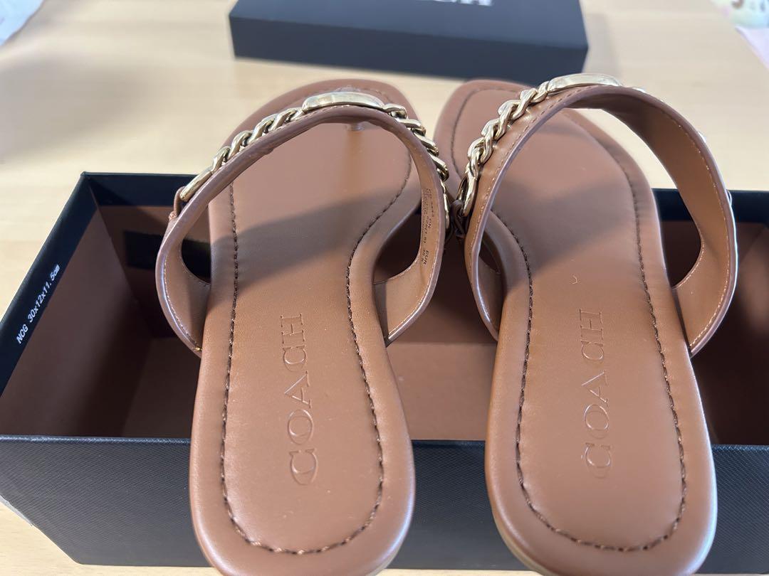 コーチ coach 新品サンダル サイズ21.5-22.0
