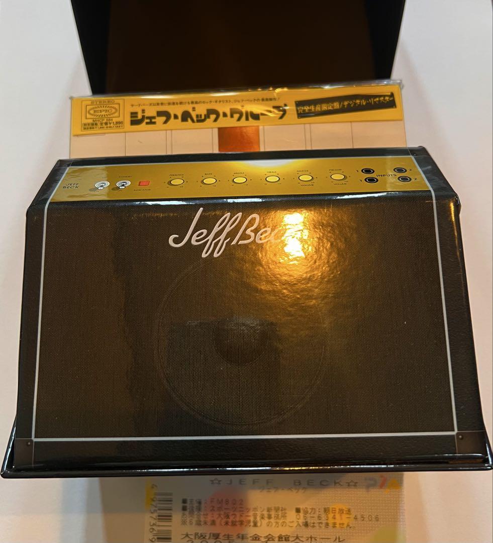 【帯あり】　Jeff Beck Feed Beck コレクターズボックスセット Jeff Beck - Mini LP CD 10 Titles Set + Promo Box Replica