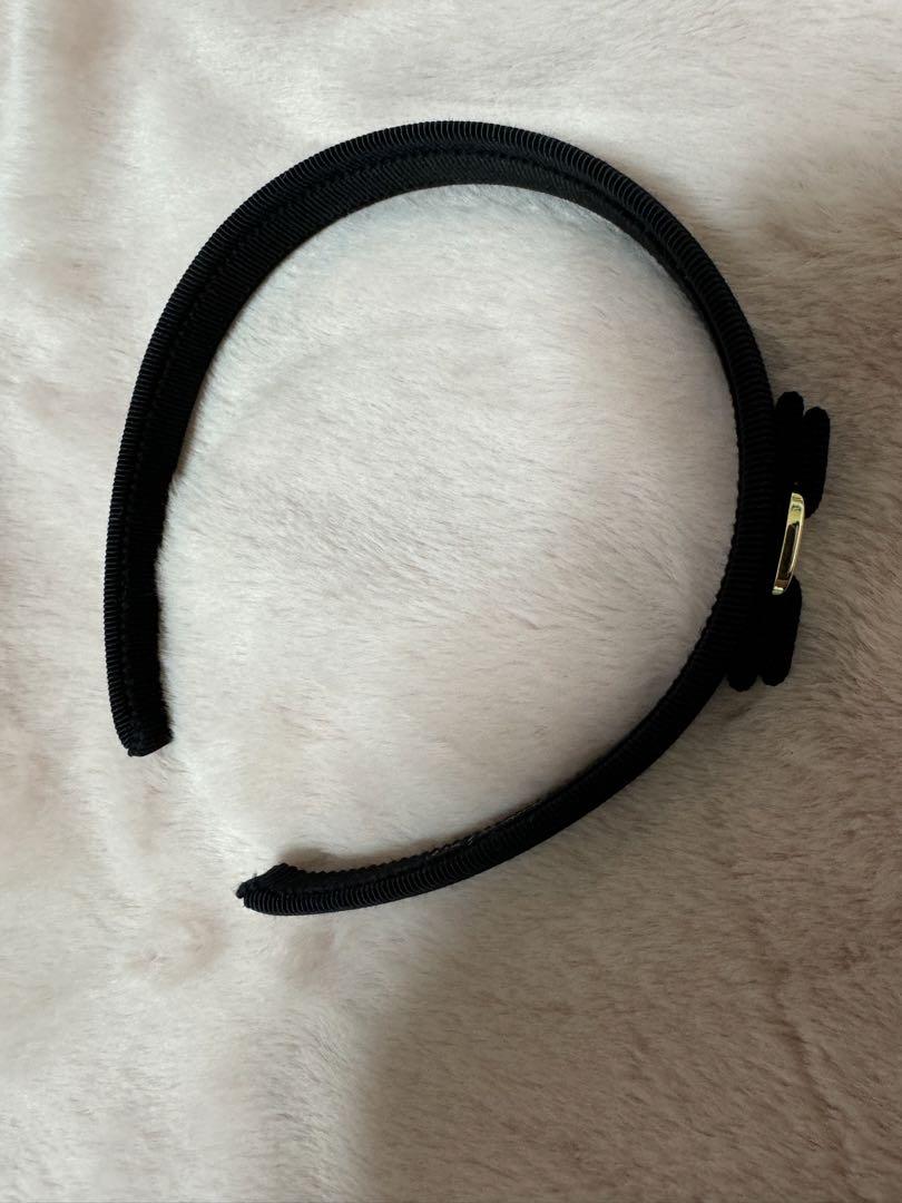 FERRAGAMO カチューシャ　Black