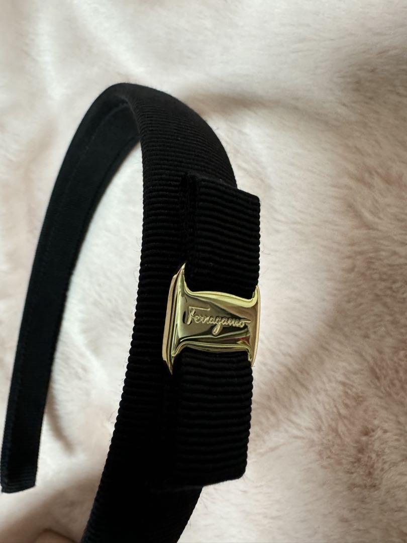 FERRAGAMO カチューシャ　Black