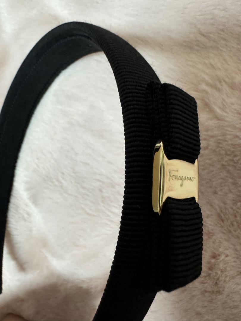 FERRAGAMO カチューシャ　Black