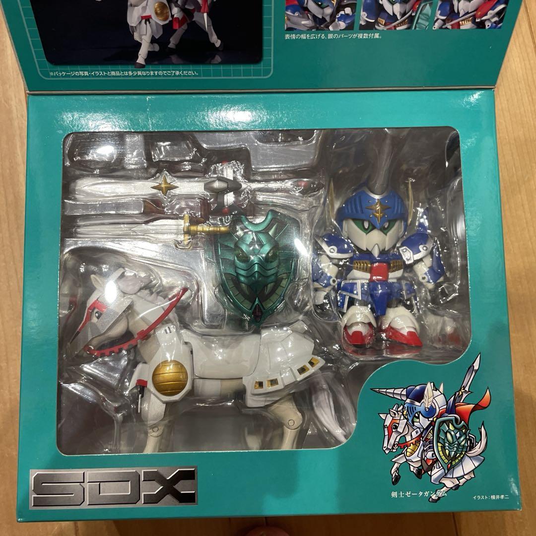 SDX 剣士ゼータガンダム 未開封 輸送箱付き