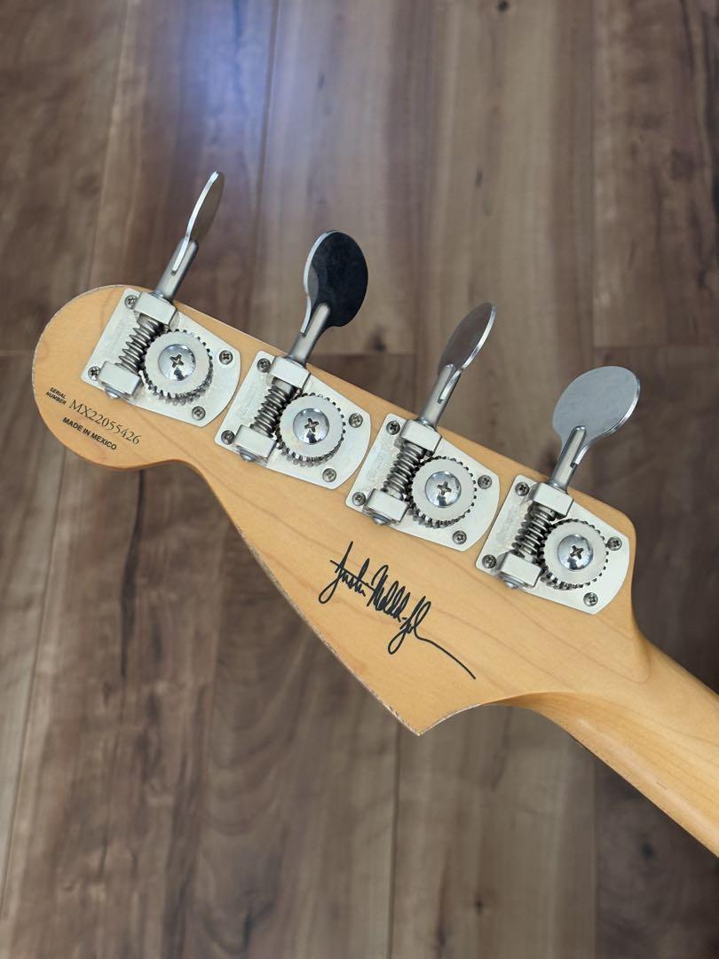 ベース Fender Mustang Bass JMJ Road Worn Black