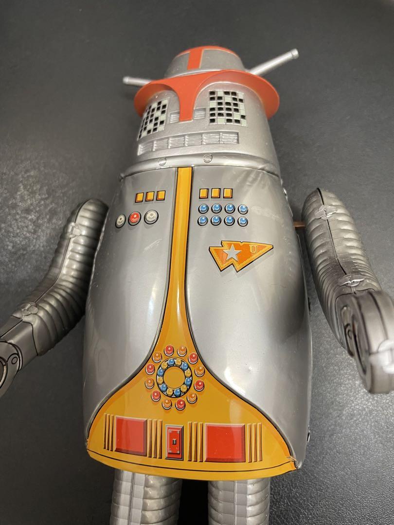 ビリケン商会限定品ブリキ歩行キャプテンウルトラハック銀色タイプ新品未使用 ビリケン商会 ハック キャプテンウルトラ シルバー ブリキ玩具
