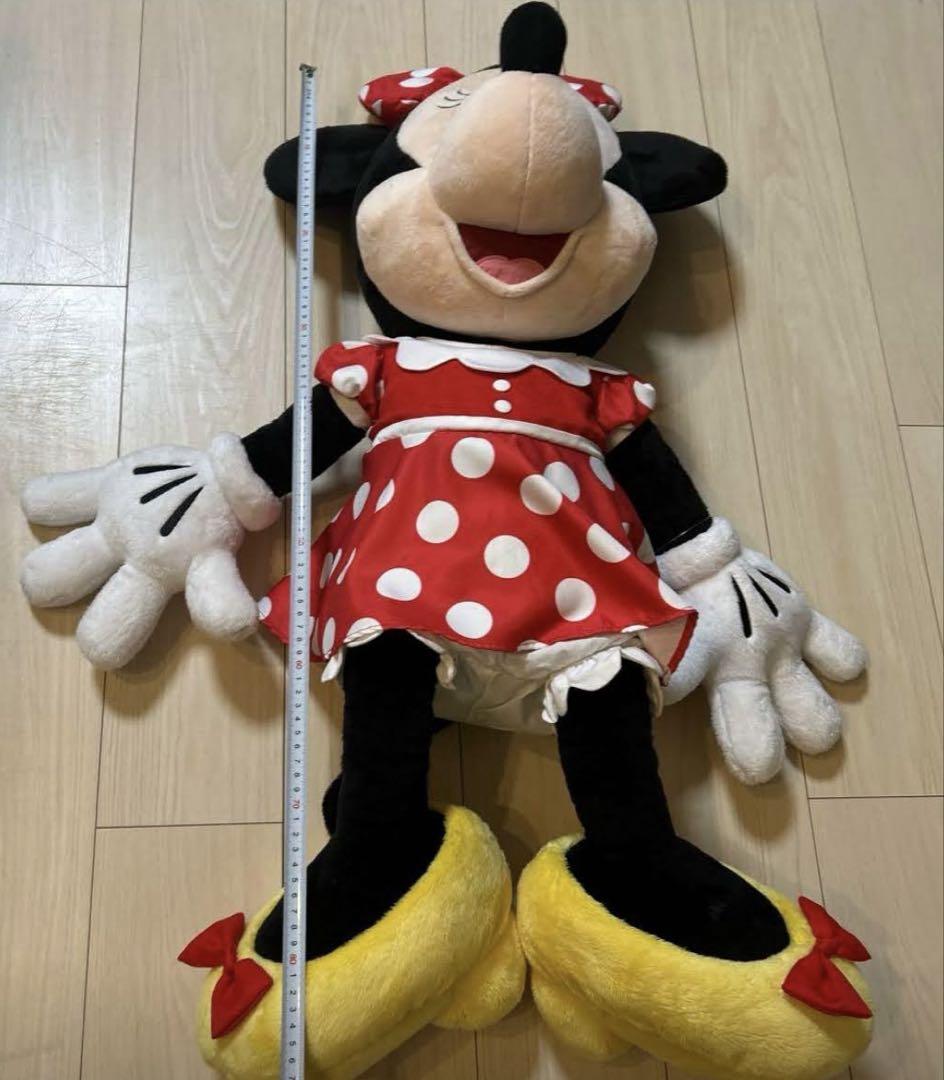 ディズニー ミニーマウス ぬいぐるみ 特大
