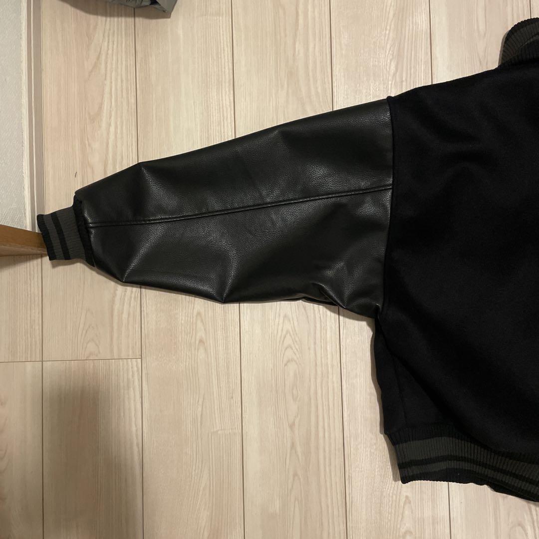 [美品]glamb スタジャン　ブラック