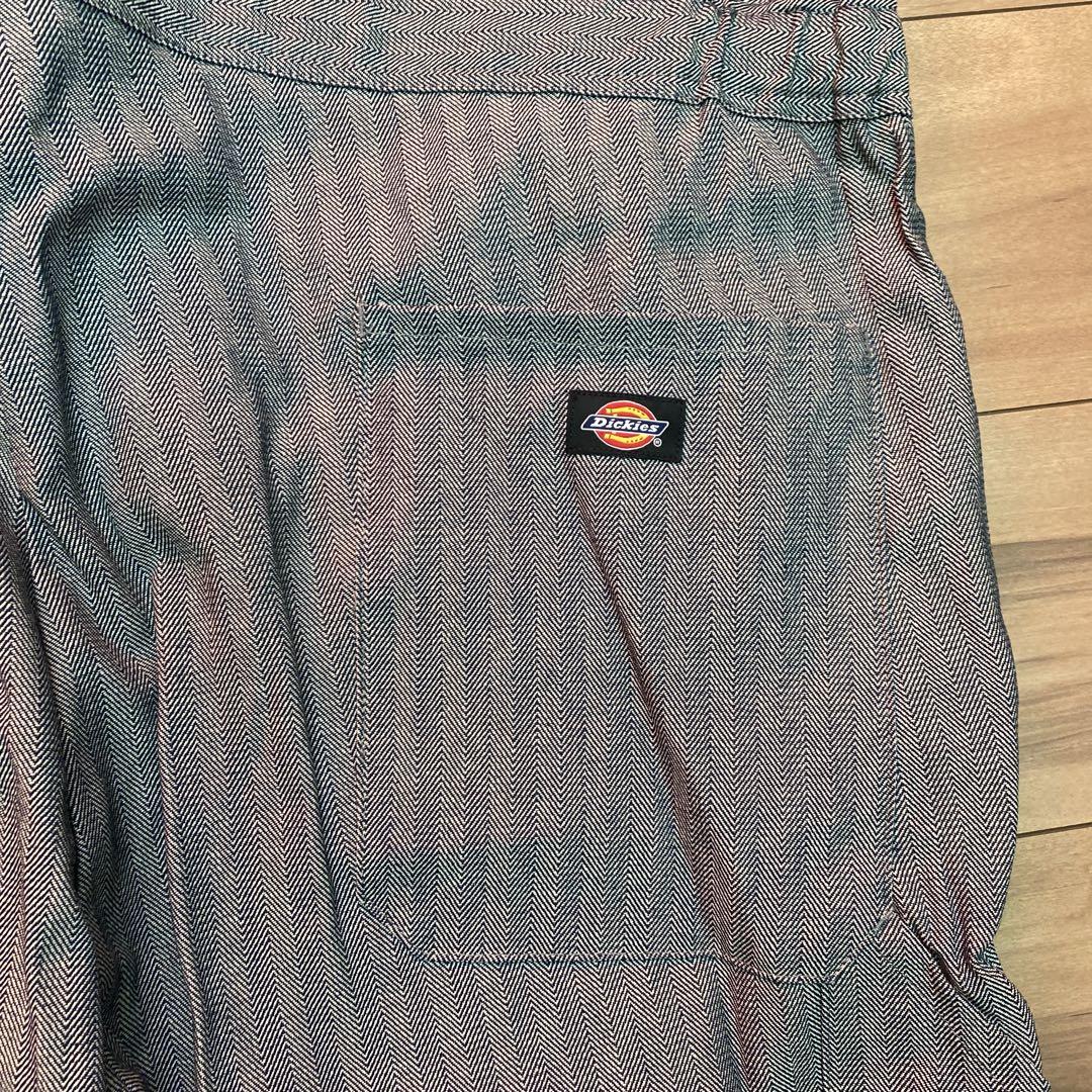 Dickies XL R つなぎ グレー