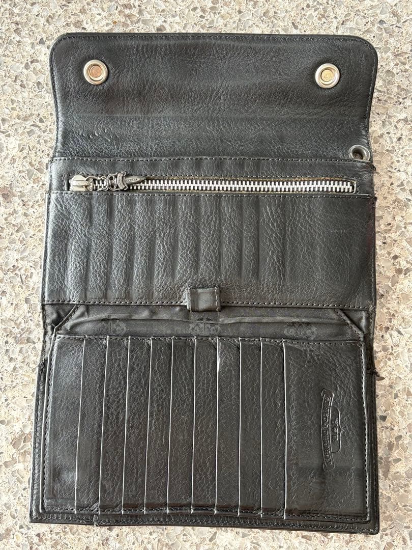 クロムハーツ ウェーブウォレット 正規 クロムハーツ ウェーブウォレット 正規