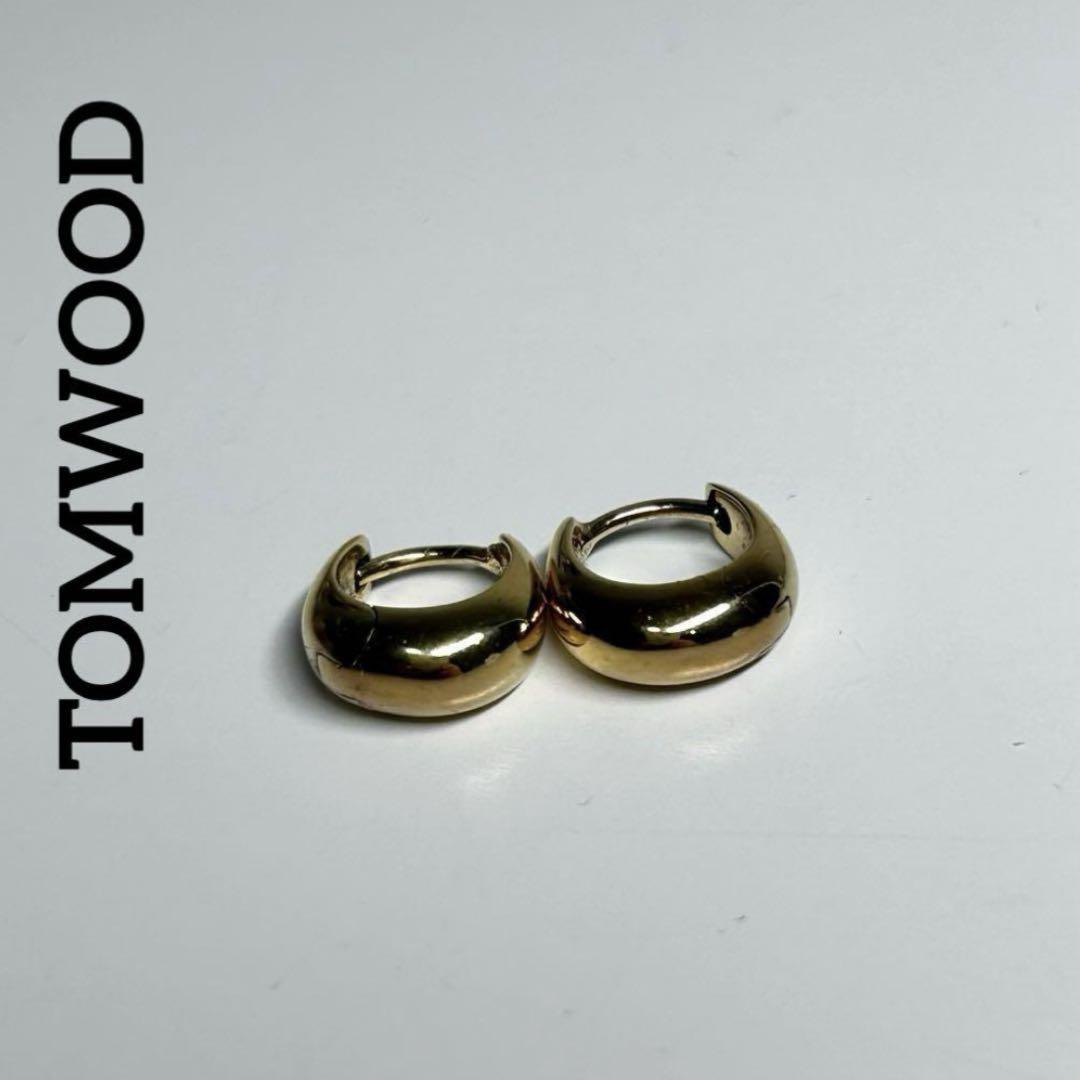 TOM WOOD TOMWOOD トムウッド ピアス Ice Hoop Small Gold