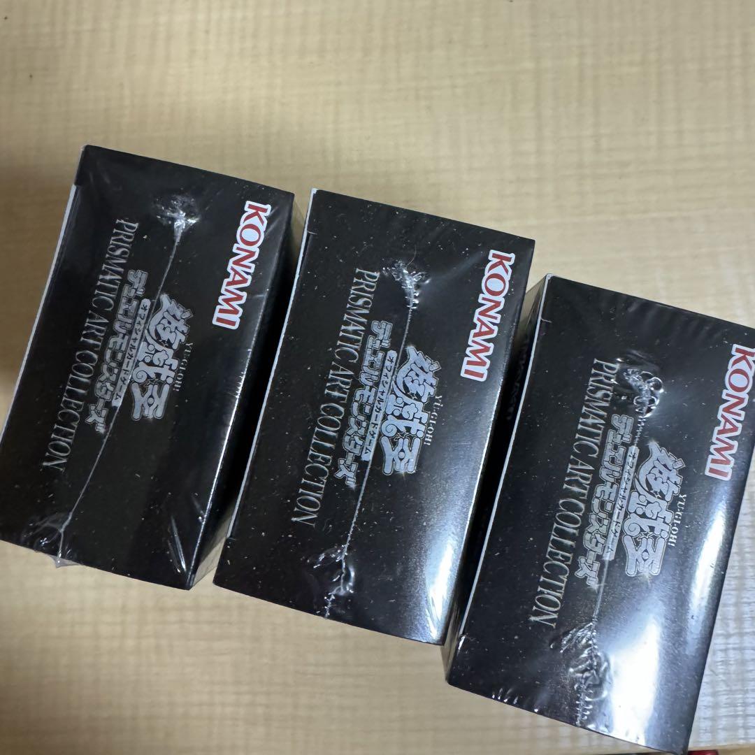 遊戯王 PRISMATIC ART COLLECTION 3BOX 未開封 遊戯王 PRISMATIC ART COLLECTION 3box 未開封品 - メルカリ