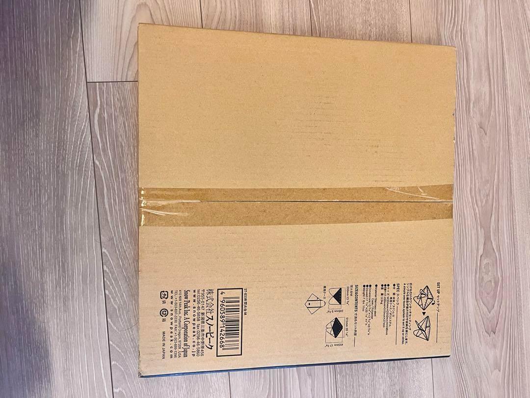 【新品未使用】スノーピーク(snow peak) 焚火台 Mサイズ　専用バック付