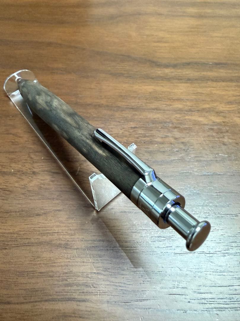 工房楔 黒柿孔雀杢 ルーチェペン 工房楔 黒柿孔雀杢 ルーチェペン