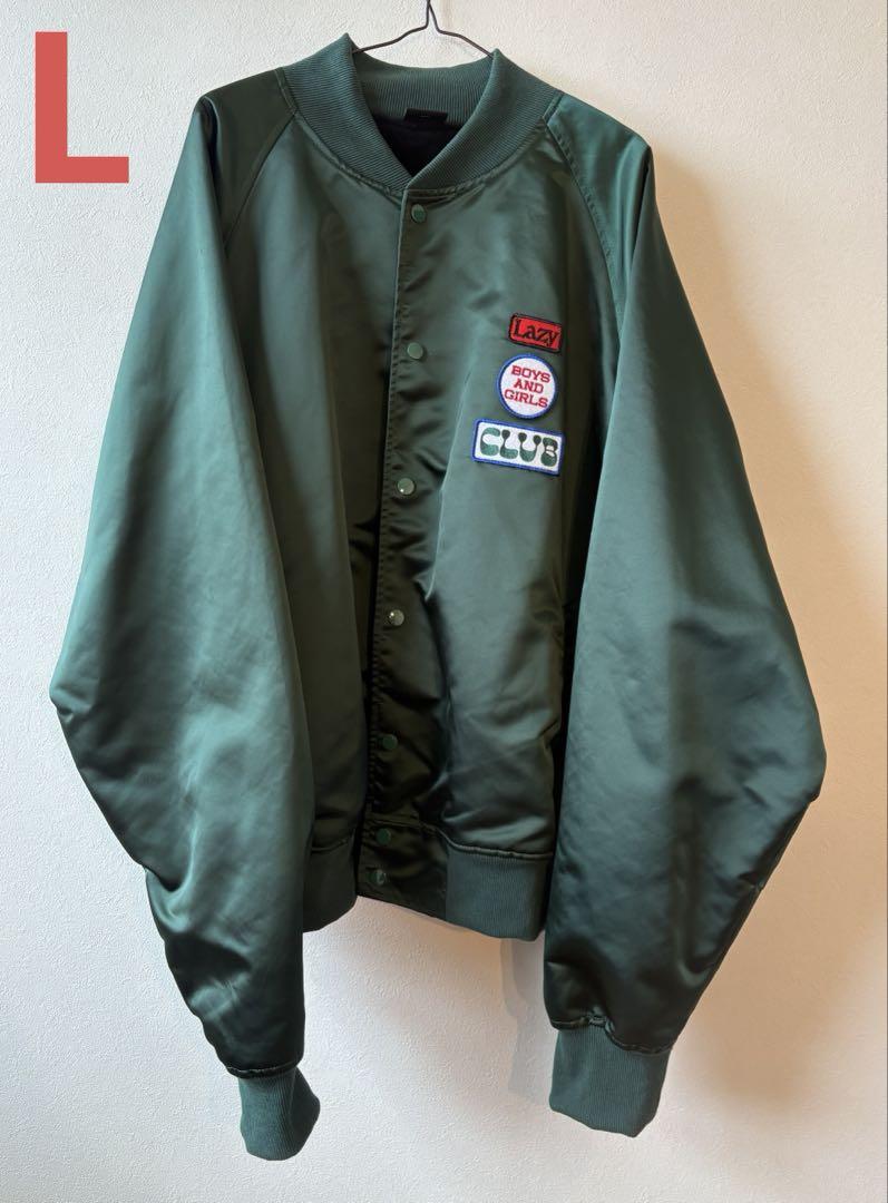 FREAK'S STORE オリーブグリーン ジャケット L 短丈　冬　MA-1