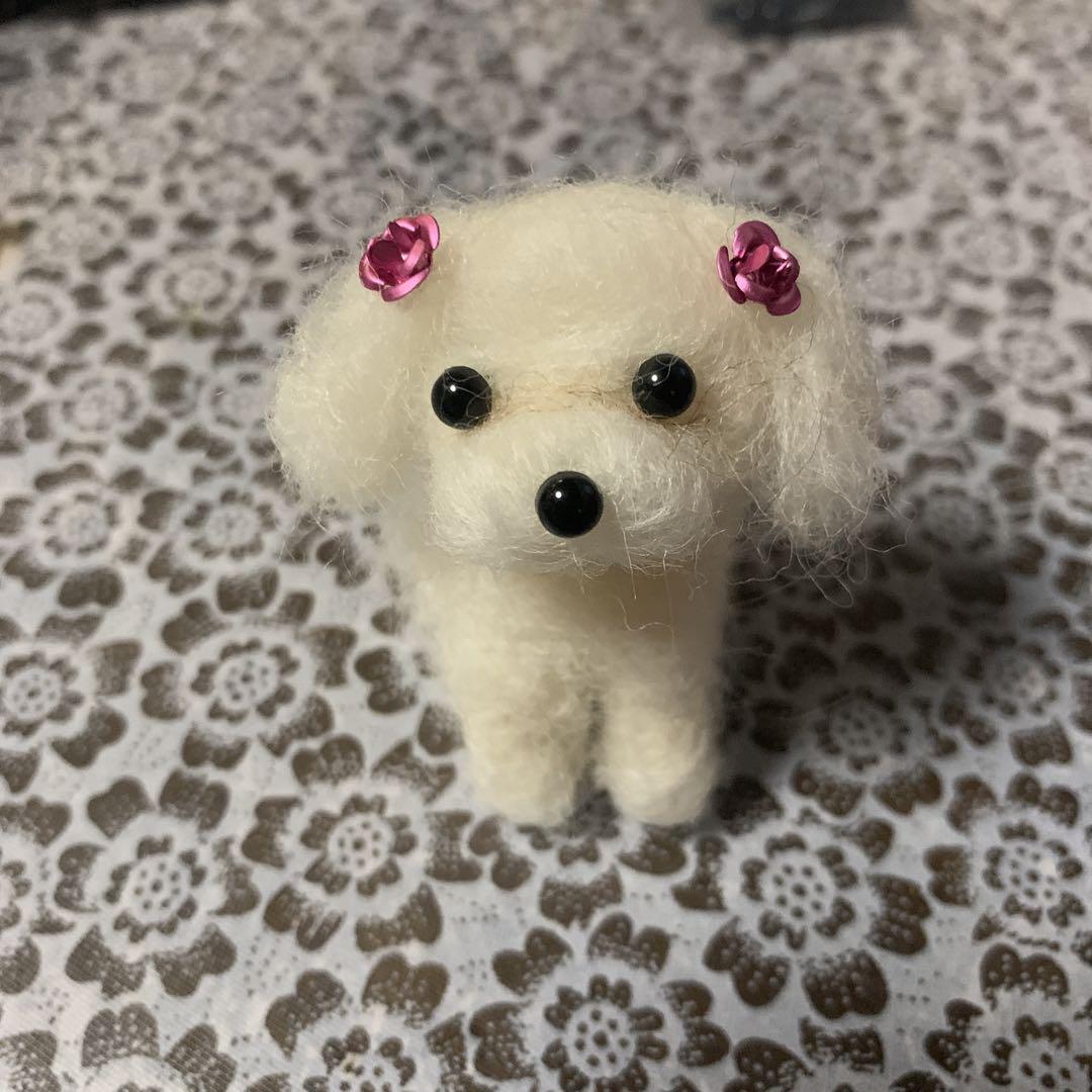 コースレッスン】羊毛フェルトで作る！かわいい子犬講座