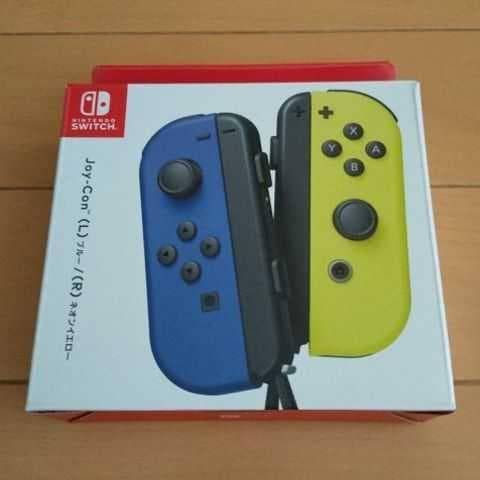 【新品未使用品】 任天堂 スイッチ Joy-Con フ゛ルー/ネオンイエロー