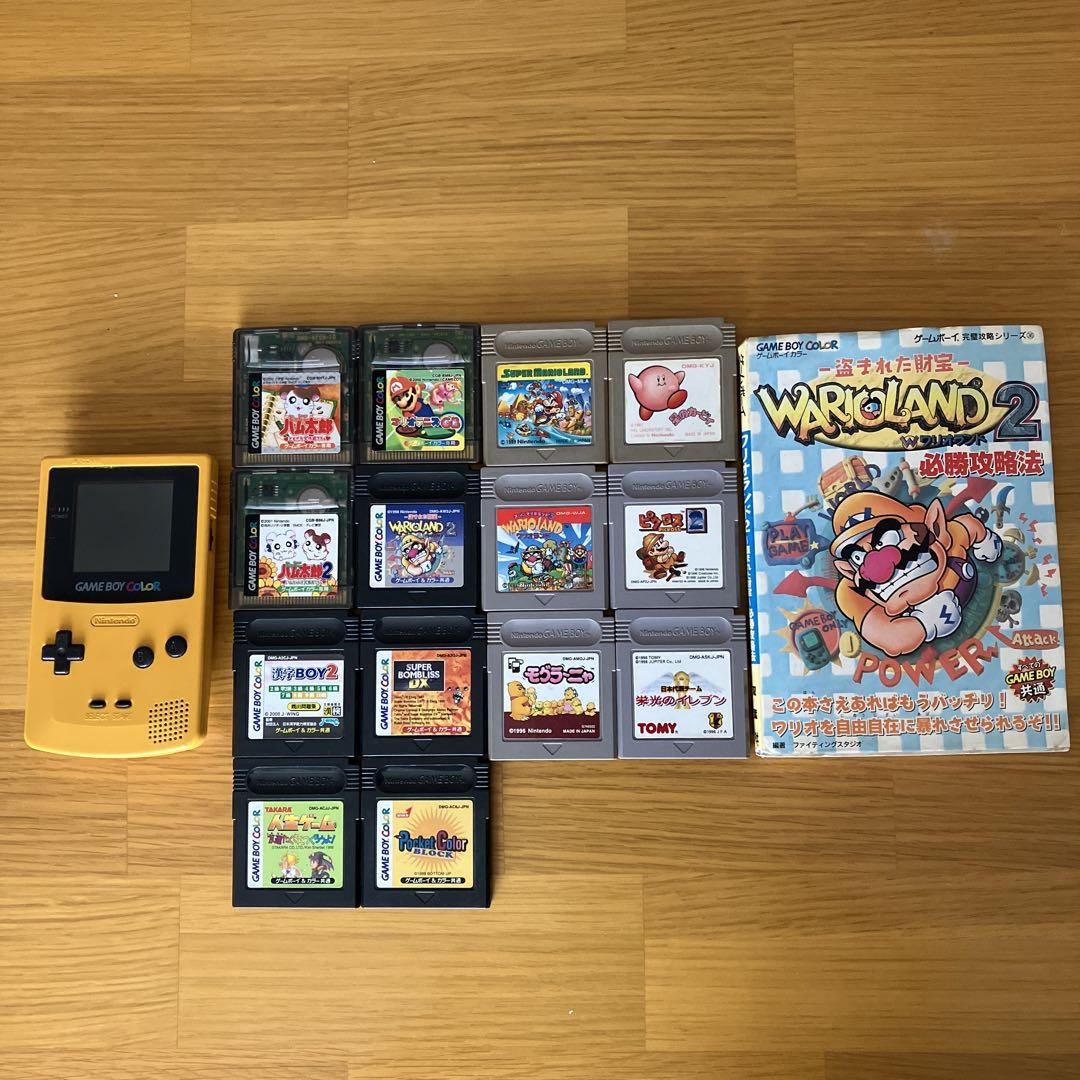 ゲームボーイカラー本体 ソフト付き