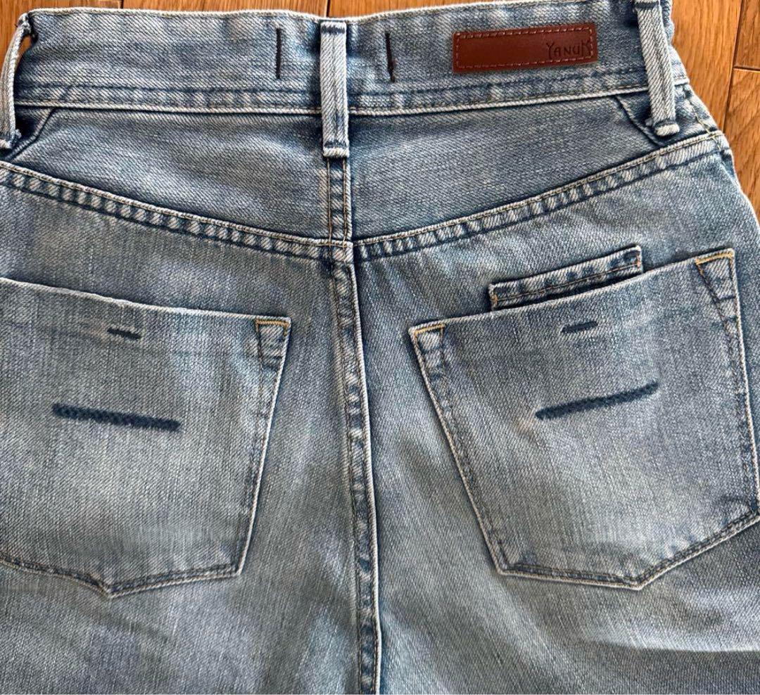 希少・美品　YANUK ボーイズストレート LEA 21 ヤヌーク