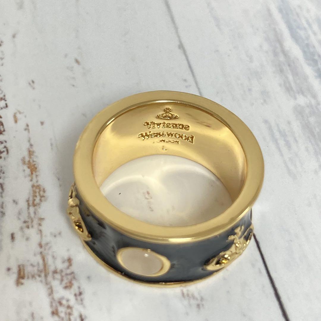 Vivienne Westwood キングリング　ゴールド×アイボリー Yahoo!オークション -「vivienne キングリング」(ヴィヴィアン