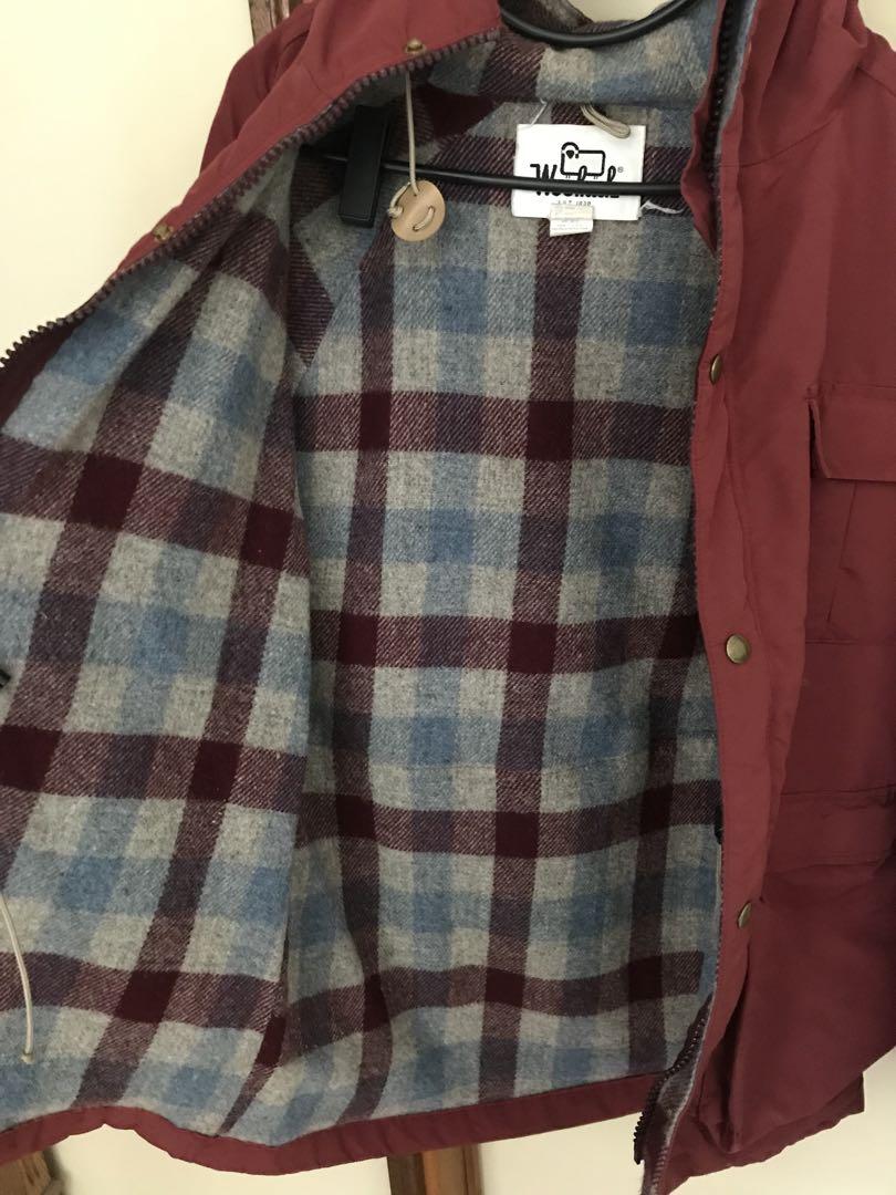 Wool rich 希少USA製　Men'sマウンテンパーカ ビンテージ