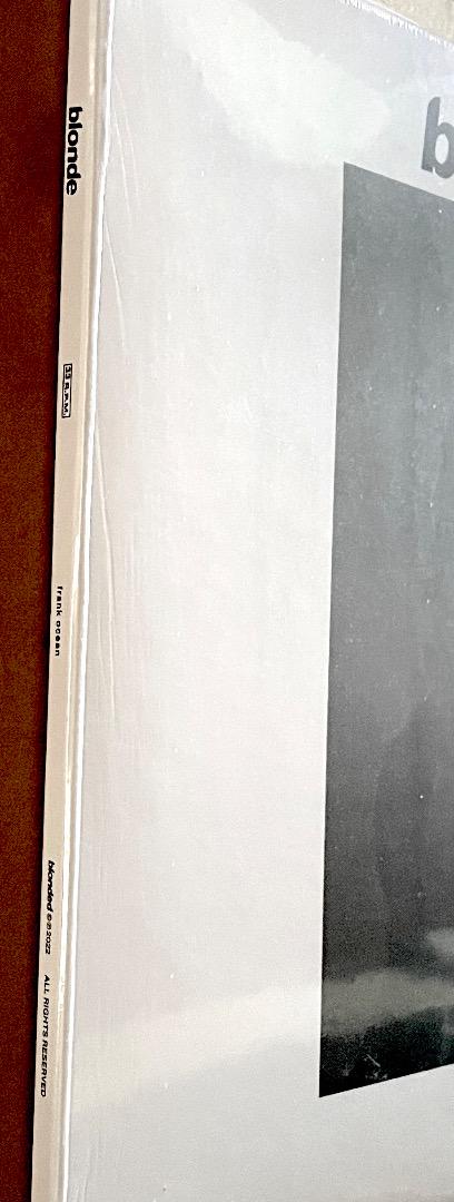 オフィシャル盤 Frank Ocean Blonde 2LP 未開封新品 送料込