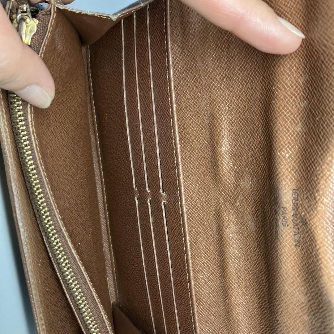 LOUIS VUITTON 長財布 モノグラム　箱・紙袋付
