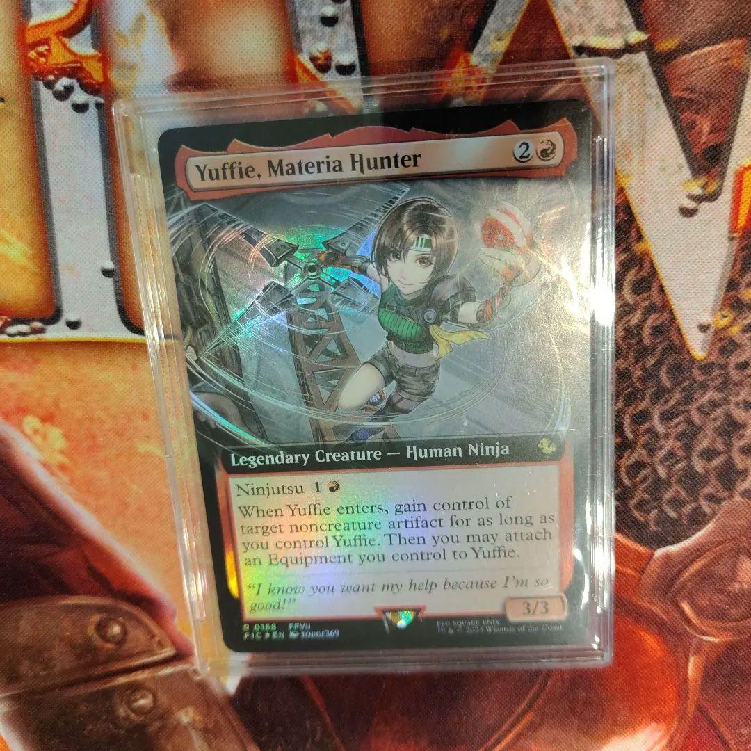 MTG マテリアハンター、ユフィ 英語　Foil 拡張 1枚