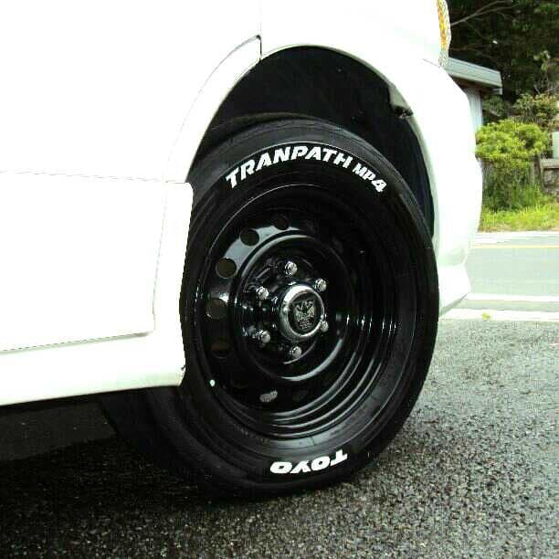 デイトナセンターキャップ☆純正スチールホイール用☆ハイエース・キャラバン等に！