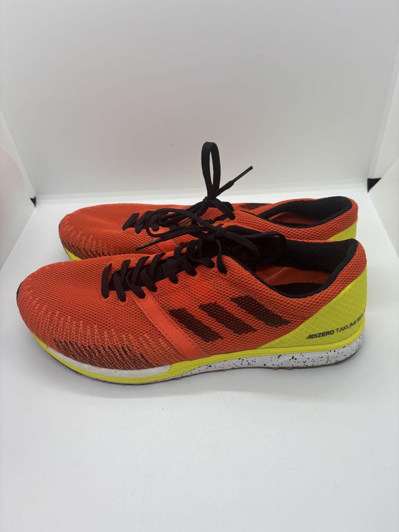 ADIZERO TAKUMI SEN 5 レッド/イエロー 27cm 美品