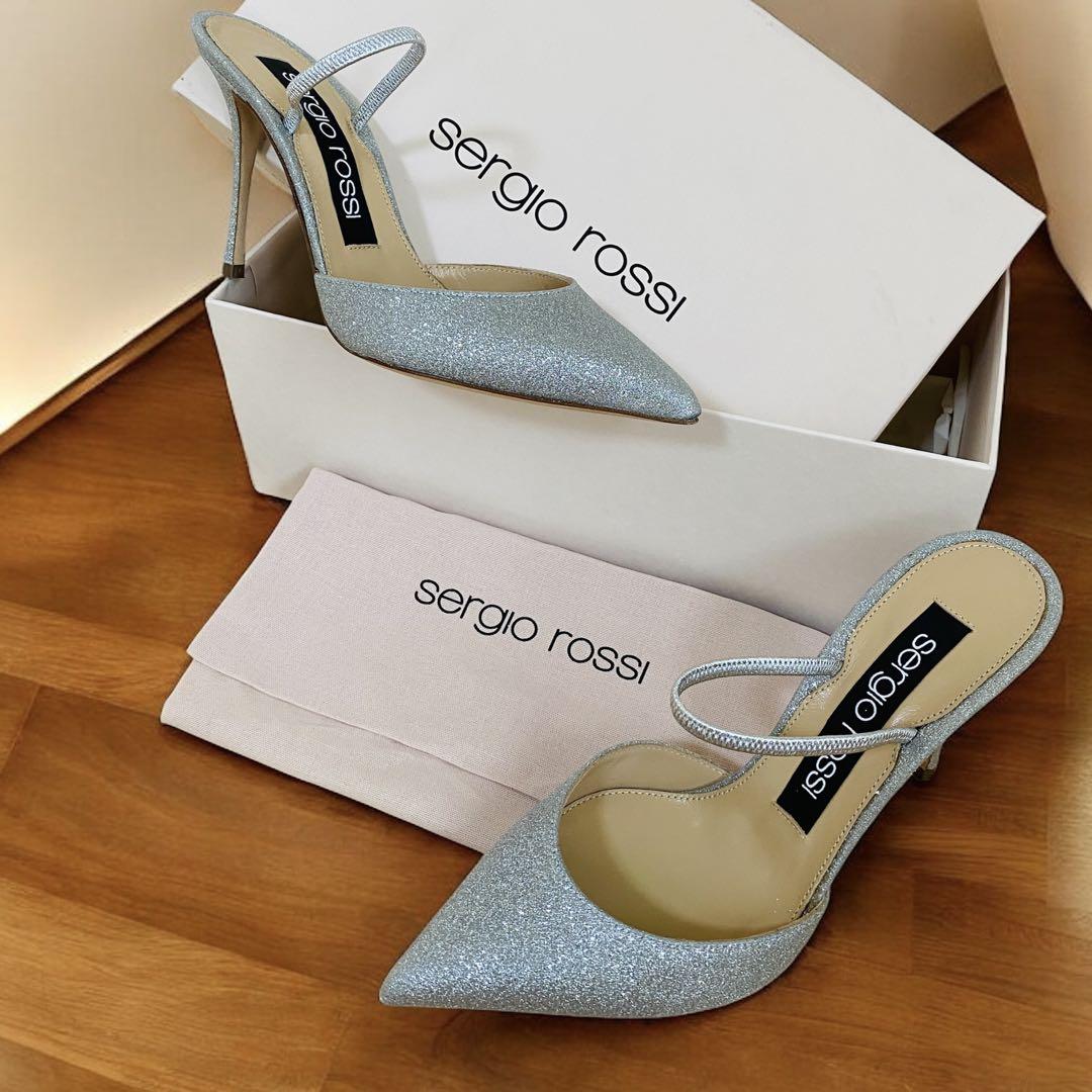 新品未使用】完売品 sergio rossi GODIVA グリッター 36 - メルカリ