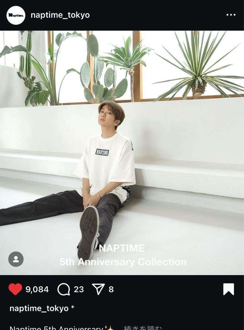 naptime tシャツ Mサイズ naptime Mサイズ Tシャツ Nissy 西島隆弘 グッズ｜Yahoo!フリマ