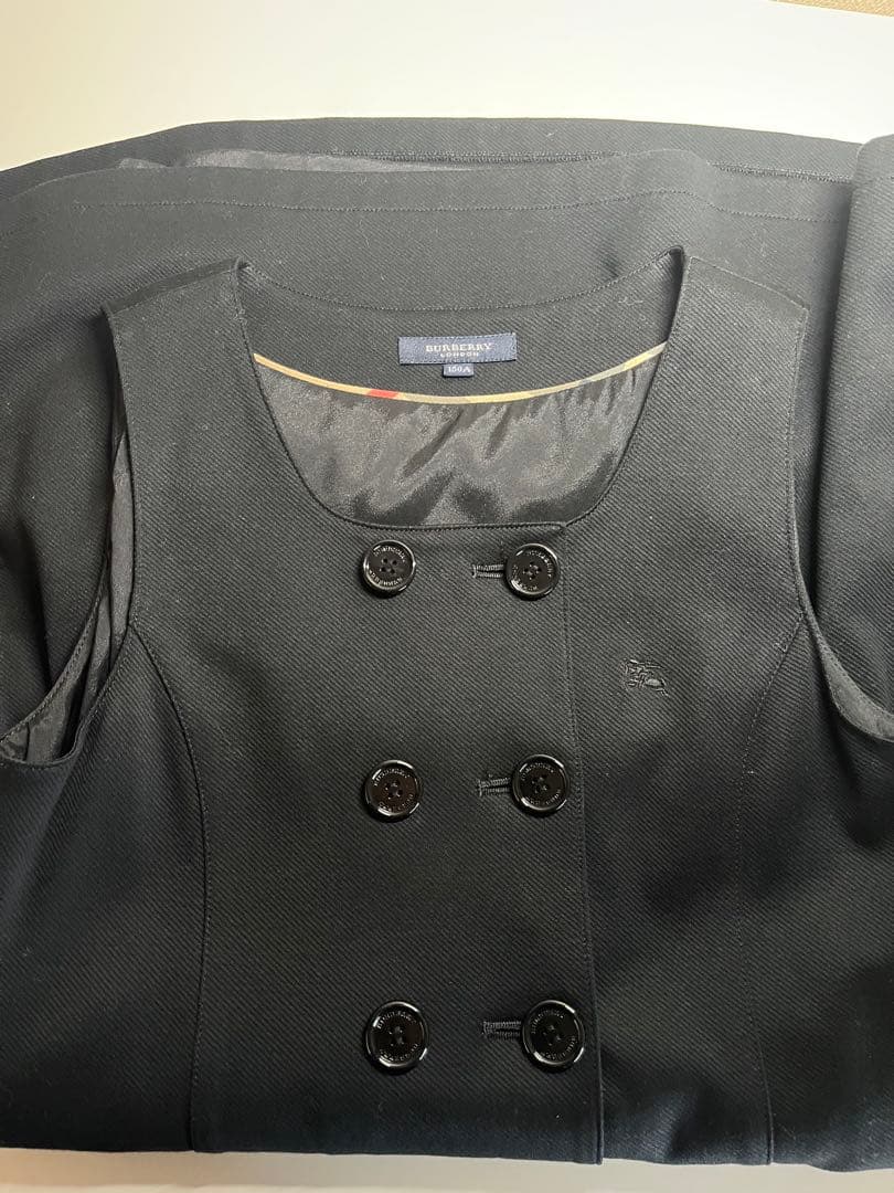 ブラックワンピース150cm BURBERRY