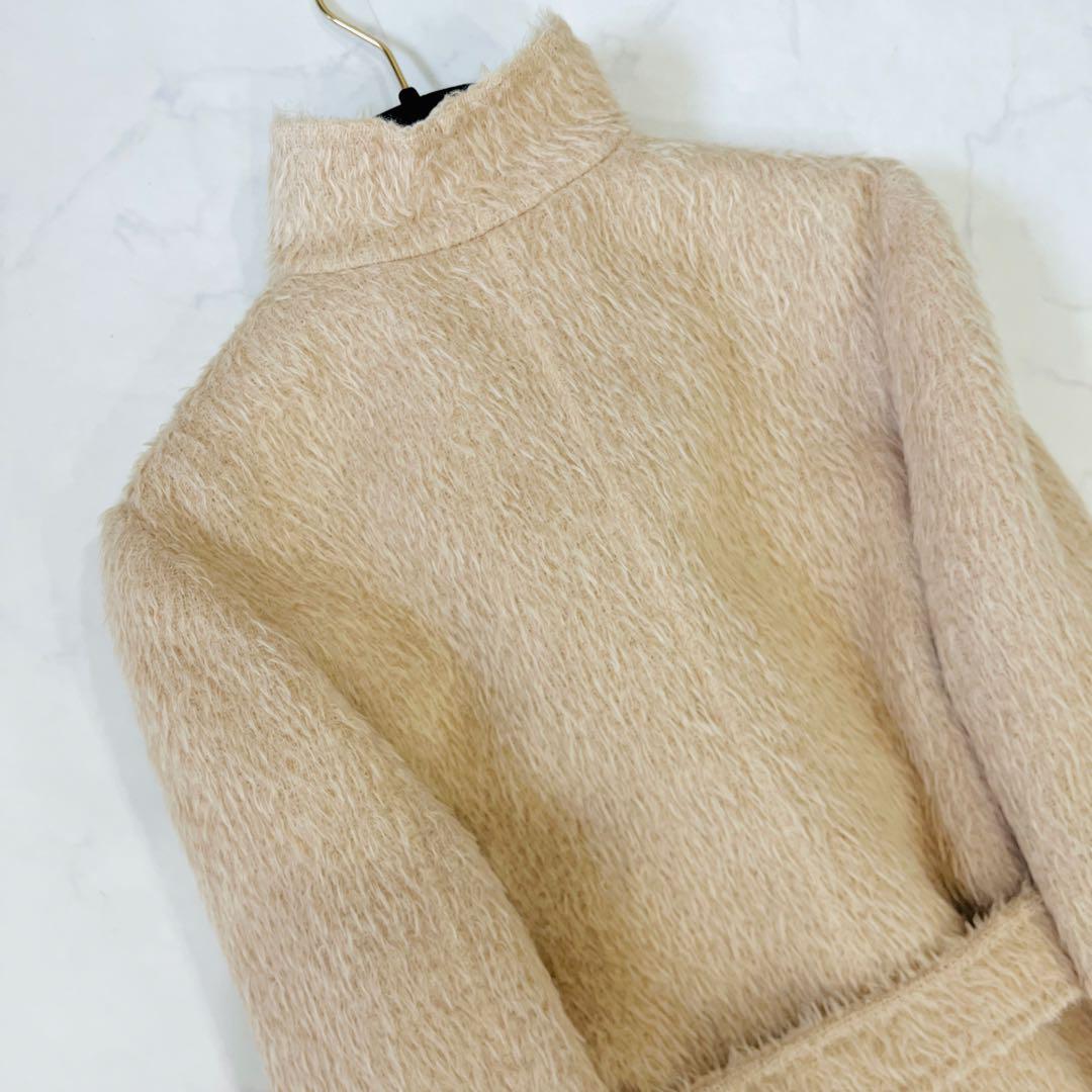 希少✨MAX MARA クチートアマーノ シャギーガウンコート