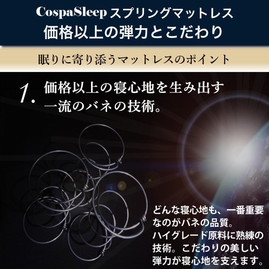 未使用訳あり　真空圧縮ロールでお届け ボンネルコイルマットレス　ダブル　ブラック