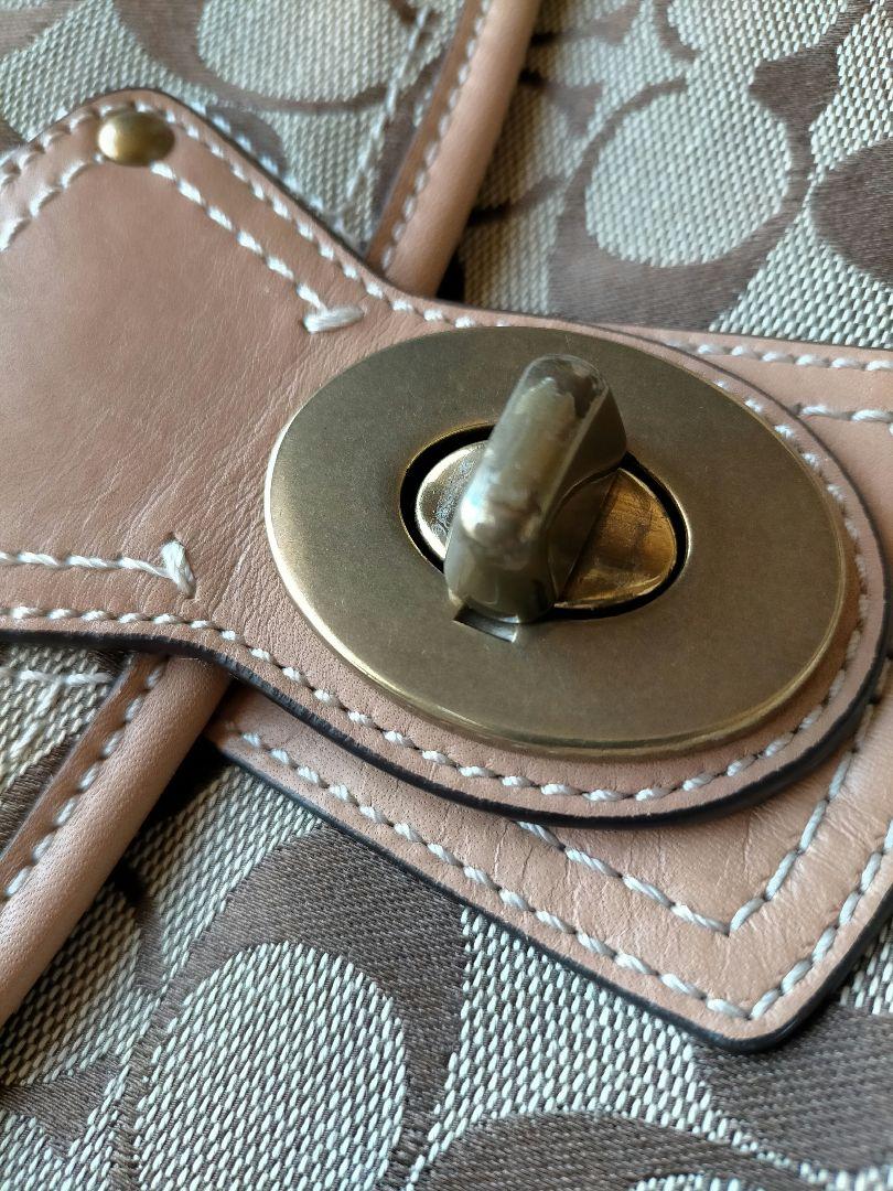 COACH ロゴ ショルダーバッグ