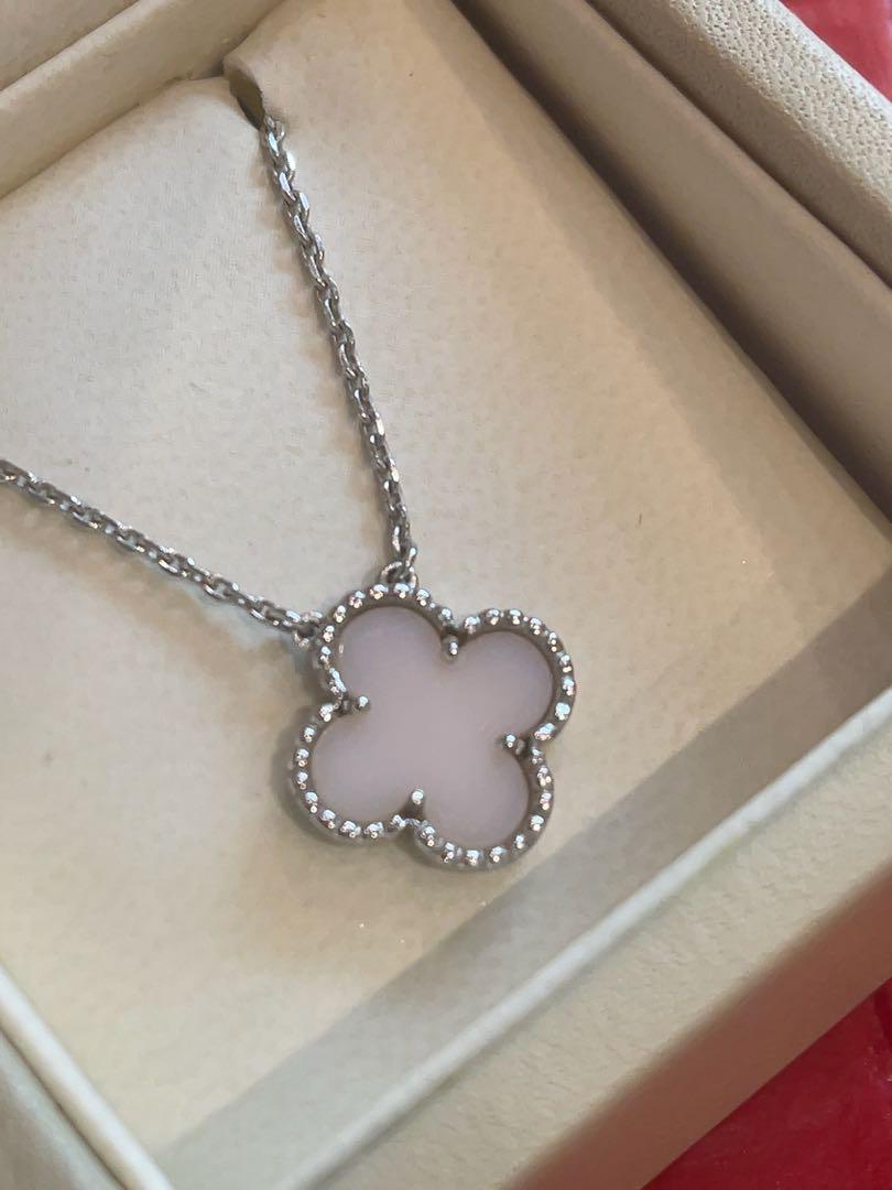 Van Cleef & Arpels アルハンブラ ネックレス ピンクオパール