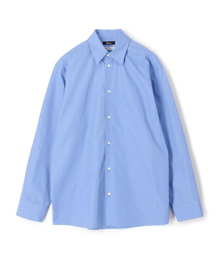 【Edition × Thomas Mason】コットン レギュラーカラーシャツ