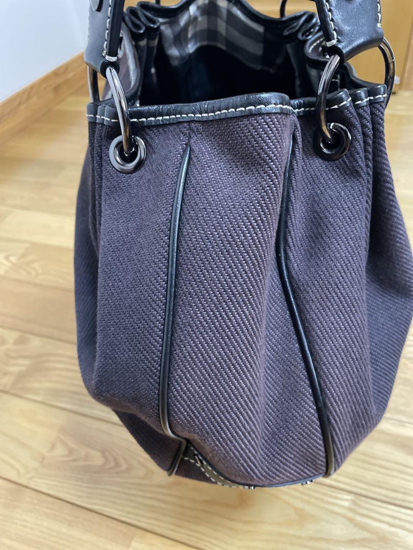 【美品】バーバリーブルーレーベル トートバッグ